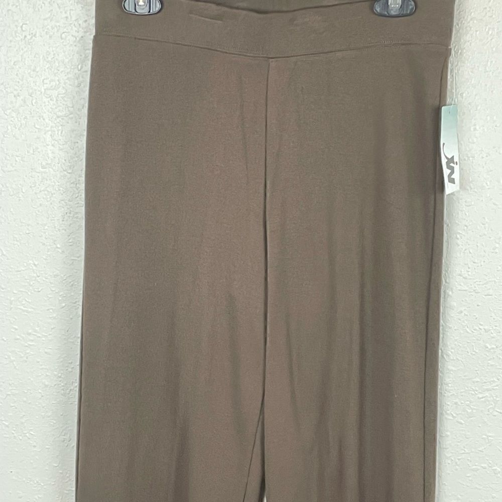 NWT JW Div. of Junction Womens Brown Cozy Casual Pants Size S - Picture 2 of 7